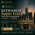ELYSIANGO Super Eco Full Land Arrangement™ | 9 Hari / 7 Malam