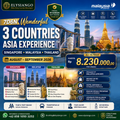 7D6N Wonderful 3 Countries Asia Experience™ | Singapore • Malaysia • Thailand | Malaysia Airlines | August – September 2026