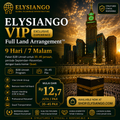 ELYSIANGO VIP Full Land Arrangement™ | 9 Hari / 7 Malam