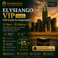 ELYSIANGO VIP Full Land Arrangement™ | 12 Hari / 10 Malam