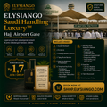 ELYSIANGO Saudi Handling Luxury™ | Hajj Airport Gate