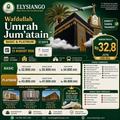 ELYSIANGO – Wafdullah Umrah Jum’atain™ | Basic & Platinum | 12 Days | 13 August 2026