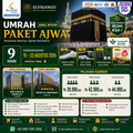 ELYSIANGO – Alifah Umrah Paket Ajwa™ | 9 Hari | 15–23 Agustus 2026
