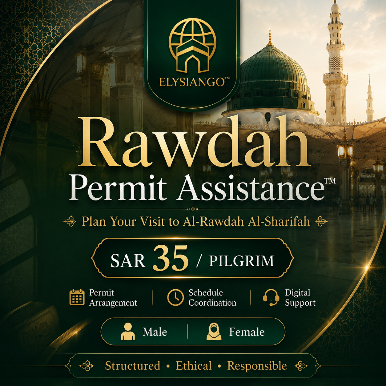 Rawdah Permit Assistance™ — ELYSIANGO
