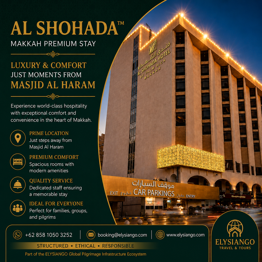 ELYSIANGO Al Shohada™ | Makkah Premium Stay