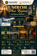 Umrah Plus Kajian “Syurga dan Neraka” 2027 – 11 Hari dari Palembang | HaramainKU x ELYSIANGO