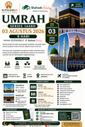 Umrah Series 1448H 3 Agustus 2026 9 Hari Start Jakarta | ELYSIANGO x Shafwah Holidays