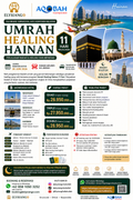 28 JUNI 2026 (UMR213) Umrah Healing Hainan 11 Hari | ELYSIANGO x AQOBAH Travel Haji & Umroh