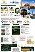 Umrah Healing Plus Turki 10 Hari 2026 | ELYSIANGO ✕ AQOBAH Travel Haji & Umroh