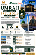 Umrah Series 1448H 27 Juli 2026 9 Hari Start Jakarta | ELYSIANGO x Shafwah Holidays