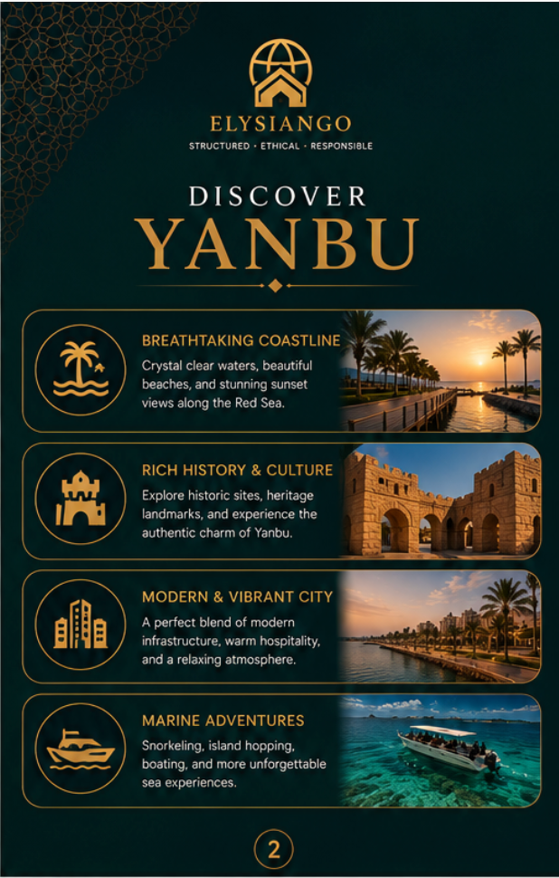 Experience Yanbu 3 Days 2 Nights — Premium Red Sea Journey