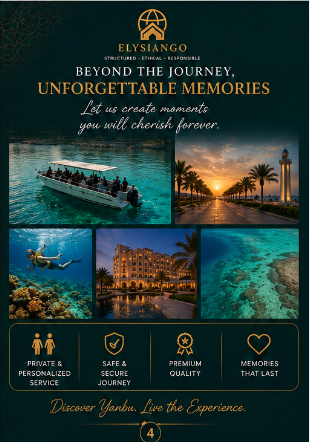 Experience Yanbu 3 Days 2 Nights — Premium Red Sea Journey