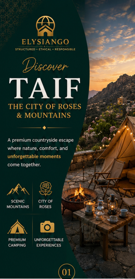 Taif 3 Days 2 Nights — Premium Mountain Escape Experience