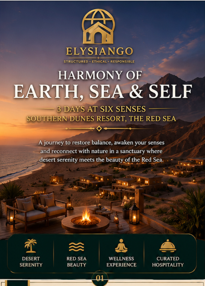 Harmony of Earth, Sea & Self — 3 Days at Six Senses Southern Dunes Resort | ELYSIANGO