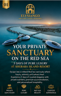 Your Private Sanctuary on the Red Sea — 3 Days of Pure Luxury at Shebara Island Resort