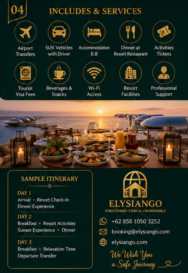 Your Private Sanctuary on the Red Sea — 3 Days of Pure Luxury at Shebara Island Resort