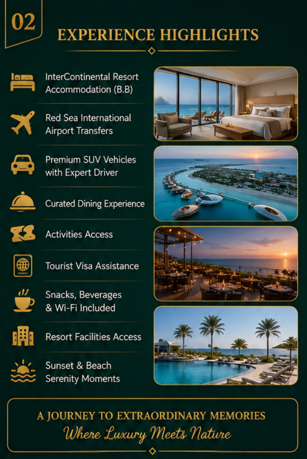 Magic of the Red Sea at InterContinental Shura Island | 3 Days Luxury Escape Package