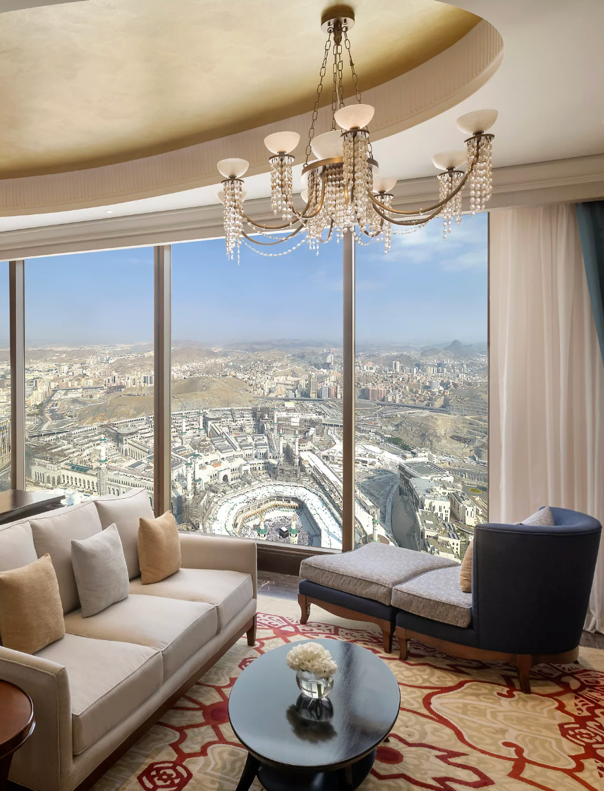 ELYSIANGO Fairmont Makkah Clock Royal Tower™ | Makkah Premium Stay