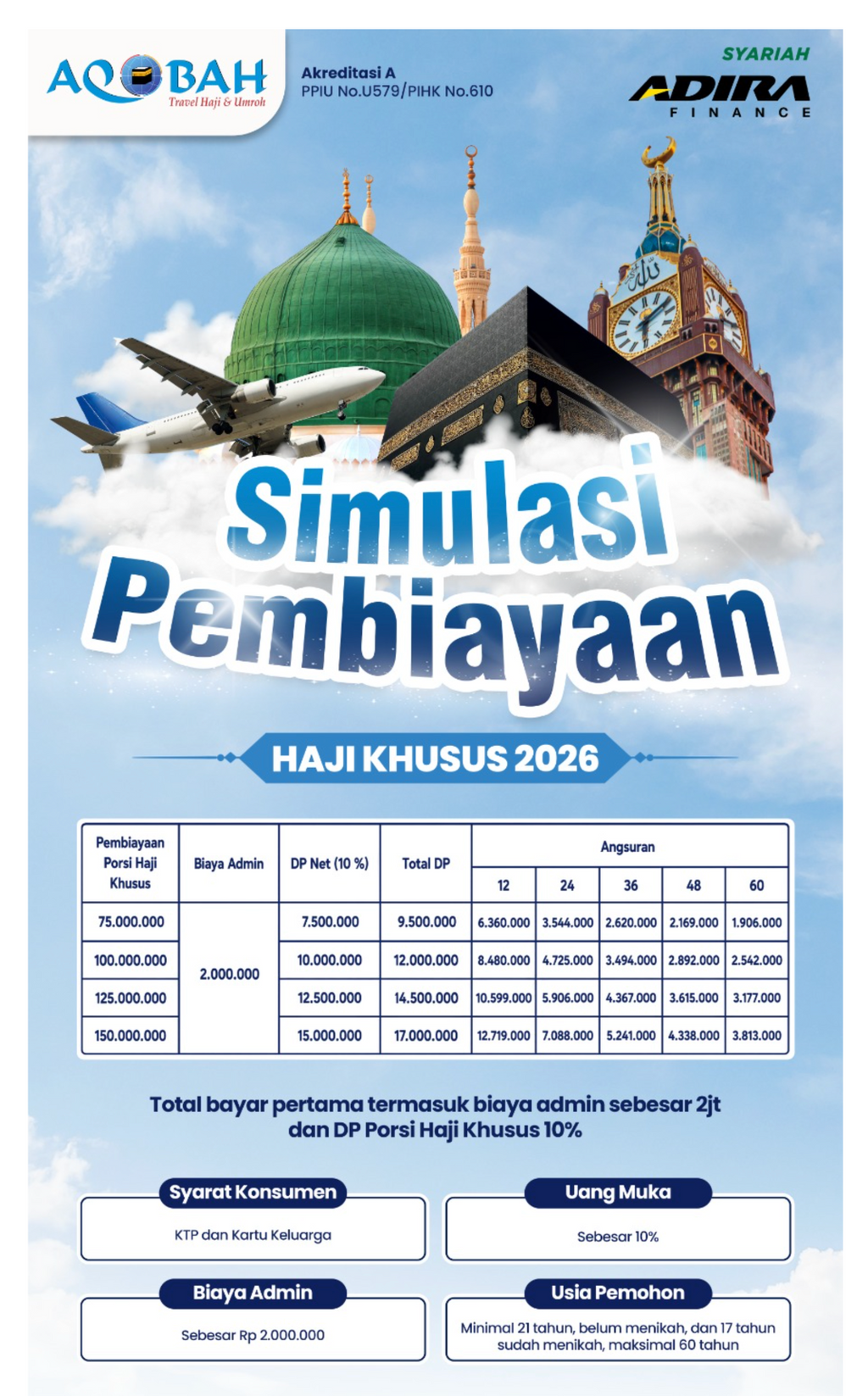 ELYSIANGO – Aqobah Hajj Khusus Harga Pasti™ | Mabrur, Premium & VIP